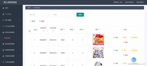 毕设分享springboot vue 网上购物商城系统 含源码 论文